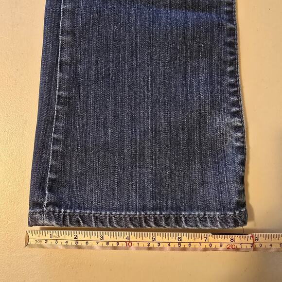 Kut from the Kloth Straight Jeans Women's 10 Blue Dark Wash Flap Pocket - Picture 16 of 16